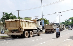 Đoàn xe ben lại tung hoành đường nội thị Đà Nẵng