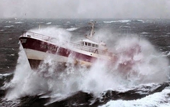 Cách nào đưa tàu thuyền thoát vùng bão nguy hiểm?