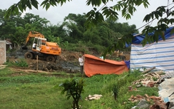 Nghệ An: Nghi vấn nhà thầu dùng rác thải xây dựng…làm nền đường