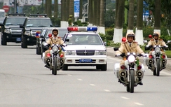 Gần 200 phương tiện tham gia dẫn đoàn phục vụ APEC