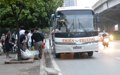 Hà Nội: Lập bến lậu đón khách chạy dù sau điều chuyển