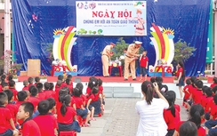 Lào Cai tổ chức ngày hội học sinh với ATGT