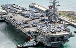 3 tàu sân bay Mỹ bắt đầu tập trận ở phía Đông Hàn Quốc