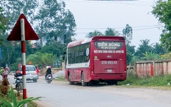 Xe khách Điện Biên ngang nhiên "phá" tuyến ở Thái Bình