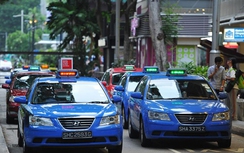 Singapore: Lượng taxi sụt giảm, xe công nghệ tăng gấp đôi