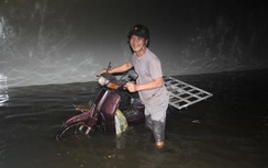 Đà Nẵng: Vận hành máy bơm nhập ngoại chống ngập nước hầm chui