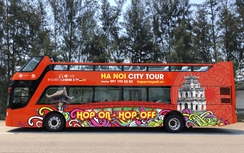 Siêu xe buýt du lịch lần đầu triển khai tại Hà Nội