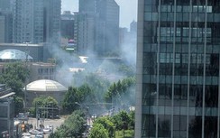 Kẻ đánh bom cố vượt hàng rào sứ quán Mỹ tại Bắc Kinh