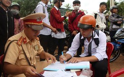 Đắk Nông: Phạt nghiêm vi phạm học sinh đi xe máy đến trường