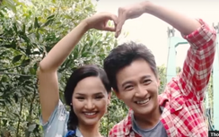 Video: Miu Lê, Ngô Kiến Huy gửi lời chúc mừng Valentine