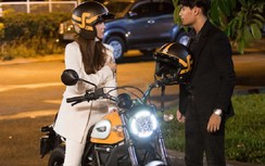 Hậu ồn ào chụp ảnh phản cảm, Ngọc Trinh cực "ngầu" bên xe moto