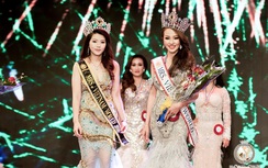 Cận cảnh nhan sắc Nguyễn Bảo Ngọc đăng quang Mrs Vietnam World 2017