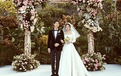 Song Joong Ki- Song Hye Kyo tung ảnh cưới theo phong cách cổ điển