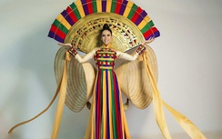 Cận cảnh trang phục dân tộc của Nguyễn Thị Loan tại Miss Universe