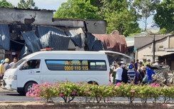 Cháy xe bồn thảm khốc: Nhói lòng 3 mẹ con chết kẹt trong nhà