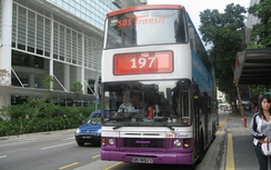Hơn nửa dân số Singapore dùng phương tiện công cộng để đi làm
