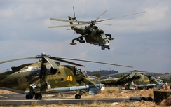 Nga rút trực thăng chiến đấu khỏi Syria