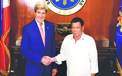 Ngoại trưởng Mỹ nói gì về biển Đông khi gặp Tổng thống Philippines?