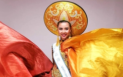 Lại Thanh Hương giành giải Quốc phục đẹp nhất Miss All Nations