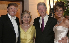 “Tình bạn một thời” đằng sau sự đối địch Clinton - Trump