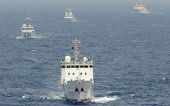 Tàu hải cảnh Trung Quốc áp sát vùng biển Nhật Bản