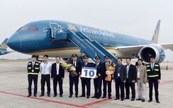 Vietnam Airlines nhận chiếc máy bay Boeing 787 Dreamliner thứ 10