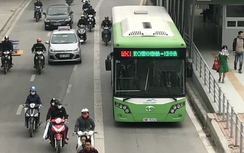 Hà Nội lắp loa tuyên truyền về buýt nhanh BRT