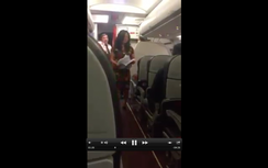 Cấm bay 12 tháng nữ hành khách chửi thề trên máy bay