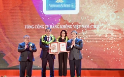 Vietnam Airlines lọt top 10 doanh nghiệp xuất sắc nhất Việt Nam