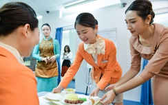 Sinh viên Hàn Quốc trải nghiệm làm tiếp viên Vietnam Airlines