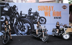 Giao lưu giữa những người đam mê xe Harley Davidson tại Hải Phòng