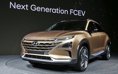 Hyundai giới thiệu mẫu SUV mới sử dụng nhiên liệu sạch