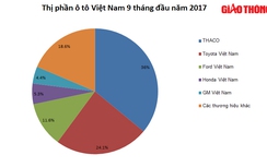 Đại gia nào đang nắm giữ thị phần ô tô Việt Nam?