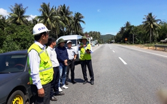 Giám sát BOT Bắc Bình Định khắc phục mặt đường sau dừng thu phí
