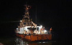 Khẩn trương tìm kiếm 2 thuyền viên trên tàu chìm ở biển Vũng Tàu