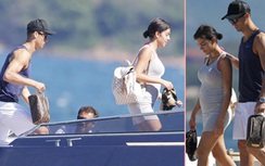 Bạn gái Ronaldo đang mang thai con gái 4 tháng