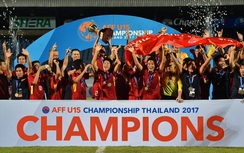 Tin bóng đá 22/7: U15 Việt Nam vô địch với thành tích lịch sử