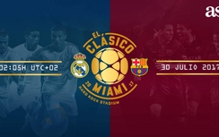 Link sopcast xem trực tiếp Siêu kinh điển Real Madrid vs Barcelona, ICC 2017