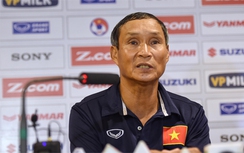 HLV Mai Đức Chung phát biểu bất ngờ sau trận thắng đậm Campuchia