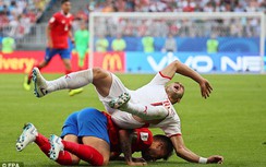 Costa Rica 0-1 Serbia: Kolarov lập tuyệt phẩm sút phạt mang về 3 điểm