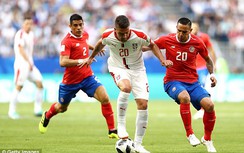 Video bàn thắng trận Costa Rica vs Serbia, World Cup 2018