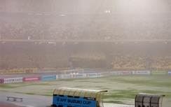 Trời đổ mưa lớn, chung kết AFF Cup có thể trở thành thủy chiến