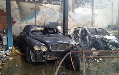 "Điểm mặt" xe sang bị cháy rụi ở gara Thần Châu