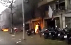 Video hiện trường vụ nổ lớn ở khu đô thị Văn Phú