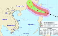Trưa mai, siêu bão cấp 17 vào biển Đông