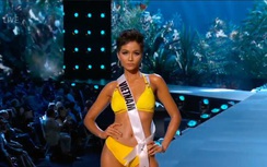 Video: Bỏng mắt với phần thi bikini của H'Hen Niê tại Miss Universe