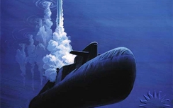 Xem tàu ngầm hạt nhân Nga phóng tên lửa từ đáy biển