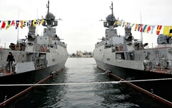 Xem Hạm đội Biển Đen nhận thêm hai chiến hạm Zelyoniy Dol và Serpukhov