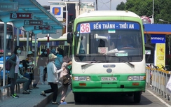 Xe buýt TP.HCM: Tạm điều chỉnh lộ trình tuyến xe buýt số 62-1