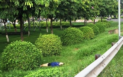 Cô gái chết bất thường trong công viên ven QL1